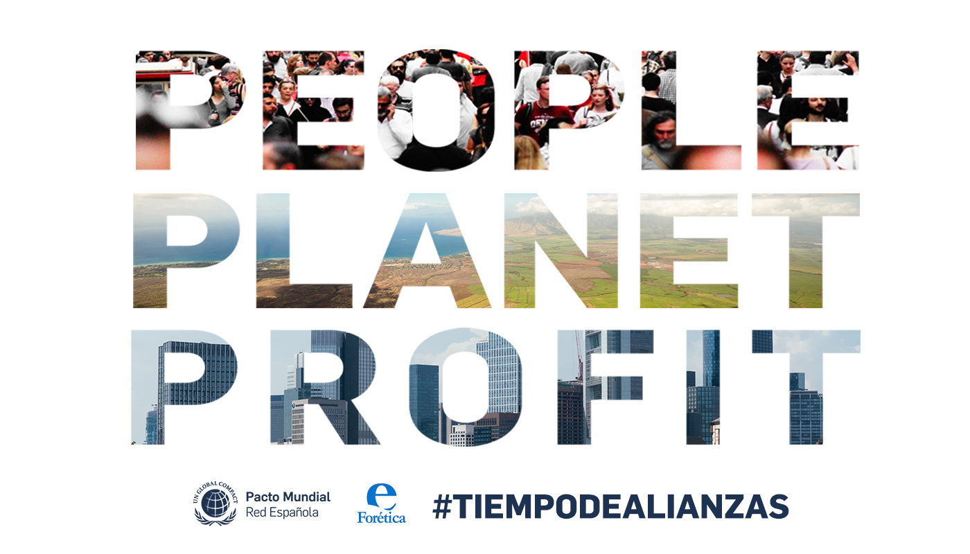 La Red Española del Pacto Mundial y Forética lanzan ‘Tiempo de alianzas’, una iniciativa para impulsar en las empresas el desarrollo sostenible y la consecución de los ODS