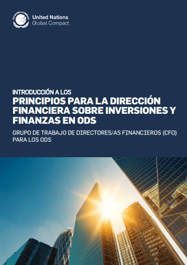 Principios para la dirección financiera sobre inversiones y finanzas en ODS 1