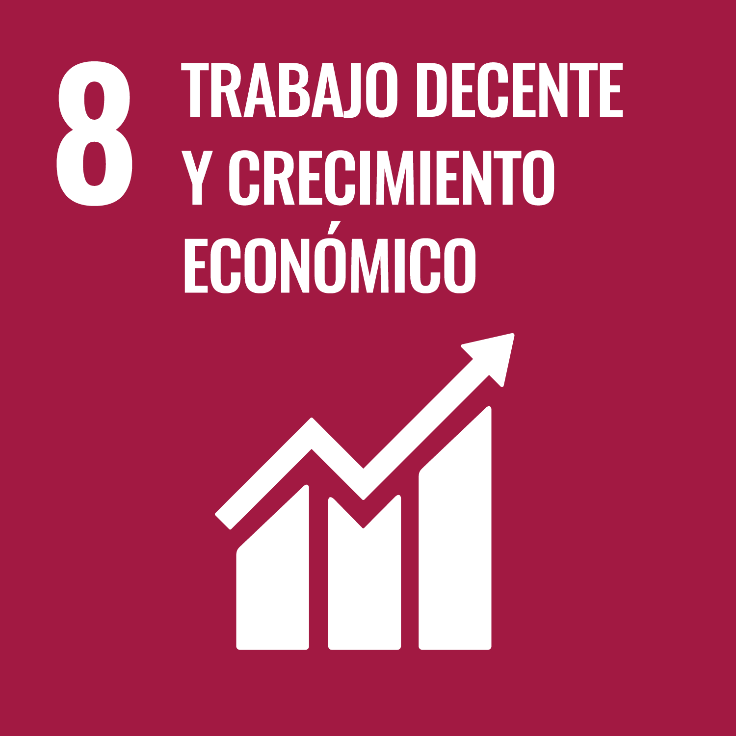 ODS 8 Objetivo de Desarrollo Sostenible 8 Trabajo decente y crecimiento económico de la ONU