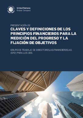 Claves y definiciones de los Principios financieros para la medición del progreso y la fijación de objetivos