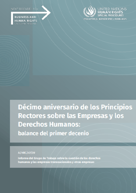 Décimo aniversario de los Principios Rectores sobre Empresas y Derechos Humanos