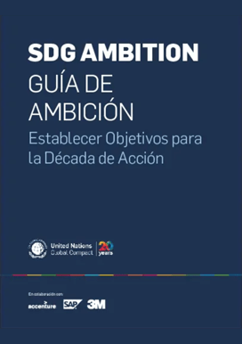 Guía de ambición: establecer objetivos para la Década de Acción.
