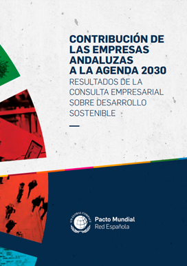 Portada Contribución de las empresas a la Agenda 2030 - Andalucía, sostenibilidad empresarial y empresas sostenibles