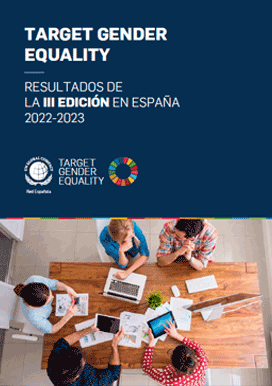 Portada III Target Gender Equality empresas españolas. La formación empresarial en igualdad de género para promover la sostenibilidad socia