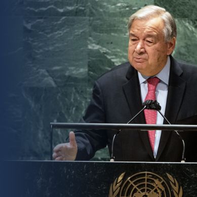 Sostenibilidad empresarial, Antonio Guterres promoviendo las empresas sostenibles