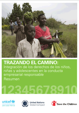 trazando el camino Derechos del niño, niña y adolescentes y empresas - lucha contra el trabajo