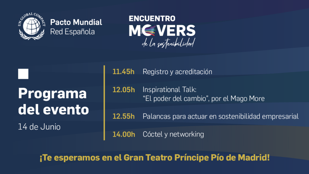 Encuentro Movers ¿te mueves por la sostenibilidad? · Pacto Mundial