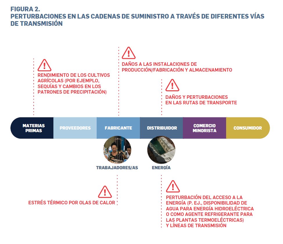 Perturbaciones o ruidos en las cadenas de suministro para la transición justa 