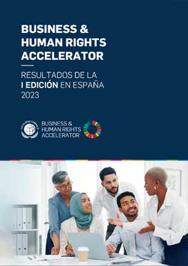 Resultados empresas españolas en el I acelerador de empresas y derechos humanos