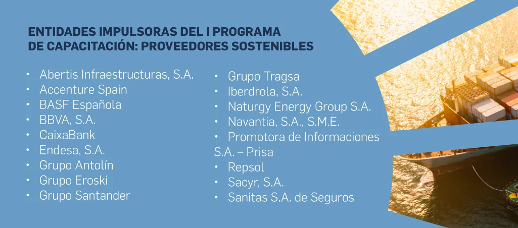 Proveedores sostenibles