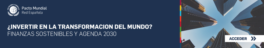 Finanzas sostenibles y agenda 2030