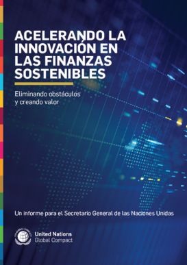 Acelerar la innovación en las finanzas sostenibles